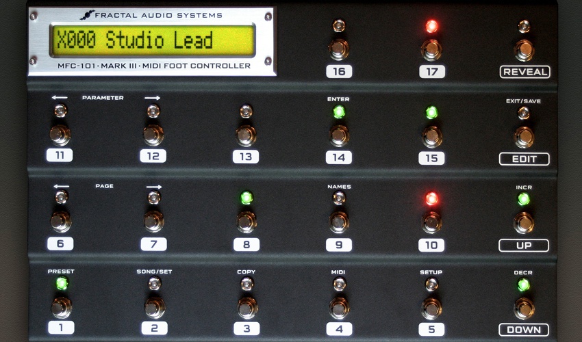 Fractal Audio Systems AXE FX Ⅱ ＋ MFC-101