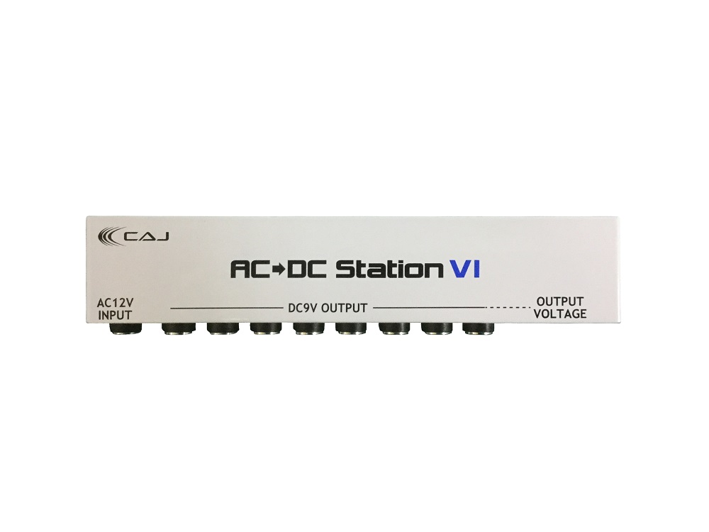 CAJ AC→DC Station VI パワーサプライ 8出力 電池と同じ電圧