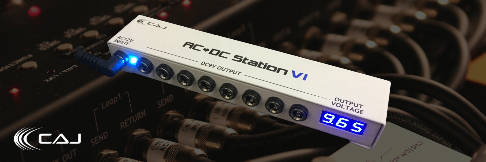 パワーサプライCUSTOM AUDIO JAPAN AC/DC Station VI - エフェクター