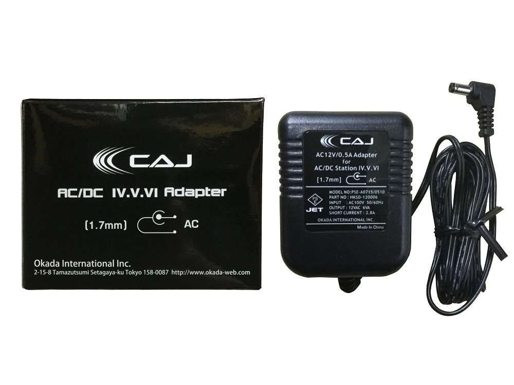 CAJ AC→DC Station VI パワーサプライ 8出力 電池と同じ電圧