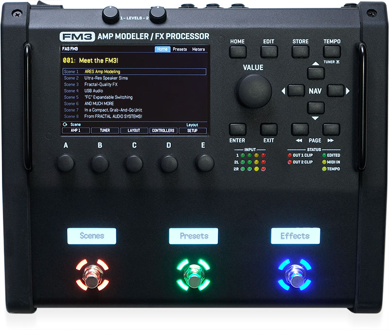 FM3 for bass Fractal Audio Systems